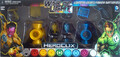 DC HeroClix: War of Light - Yellow and Blue Lantern Pack