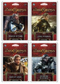 The Lord of the Rings LCG: Starter Deck x4 (Dwarves of Durin, Elves of Lorien, Defenders of Gondor, Riders of Rohan) 