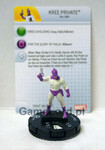 Marvel HeroClix - Guardians of the Galaxy - #007a Kree Private