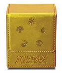 Pudełko na karty - Złote symbole MtG - Flip Box