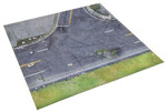 The Walking Dead: All Out War - Atlanta Suburbs Deluxe Gaming Mat